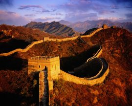 The Great Wall of China. Government efforts to monitor and censor the Internet are sometimes referred to as "the Great Firewall of China". Photo credit: National Geographic
